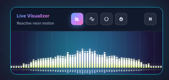 LidaMixPlay — Audio Visualizer